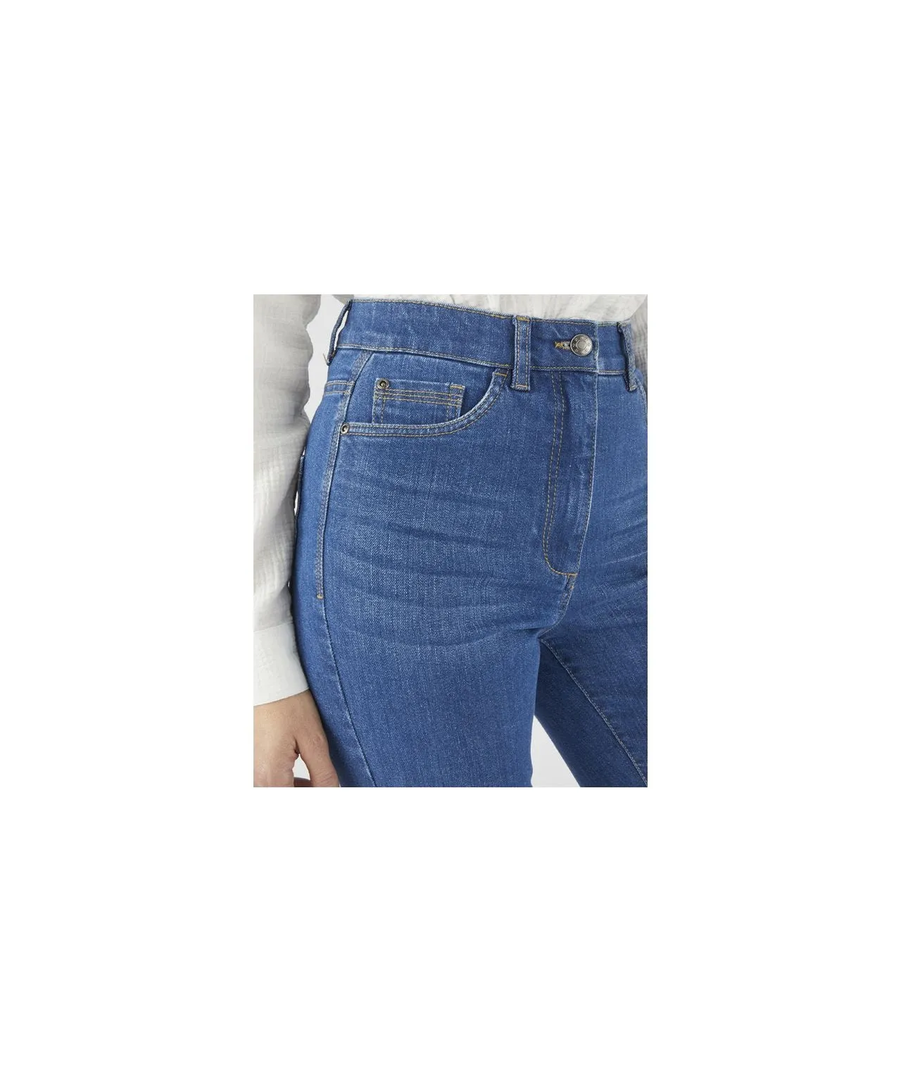 Slim Secret Flares Denim Stretch