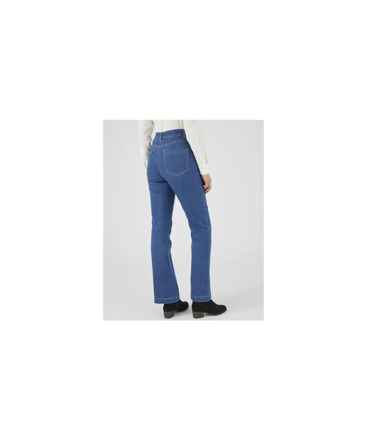 Slim Secret Flares Denim Stretch