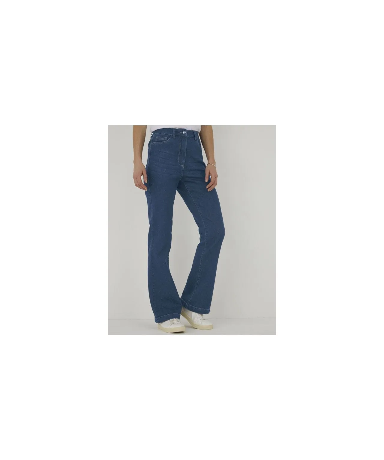 Slim Secret Flares Denim Stretch