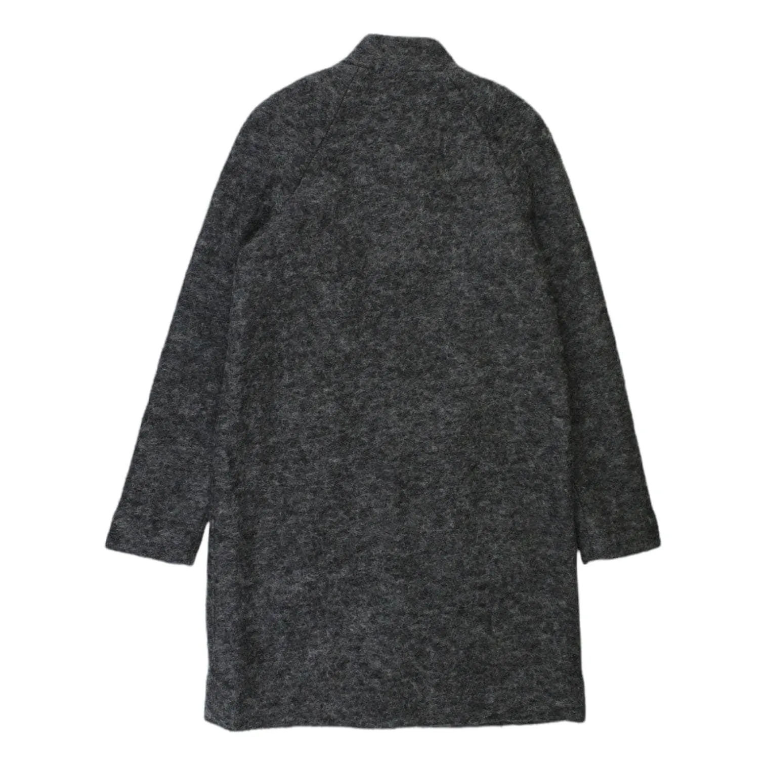 Selected Femme Grey Textured Coat Long