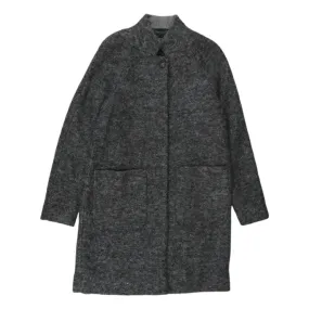 Selected Femme Grey Textured Coat Long