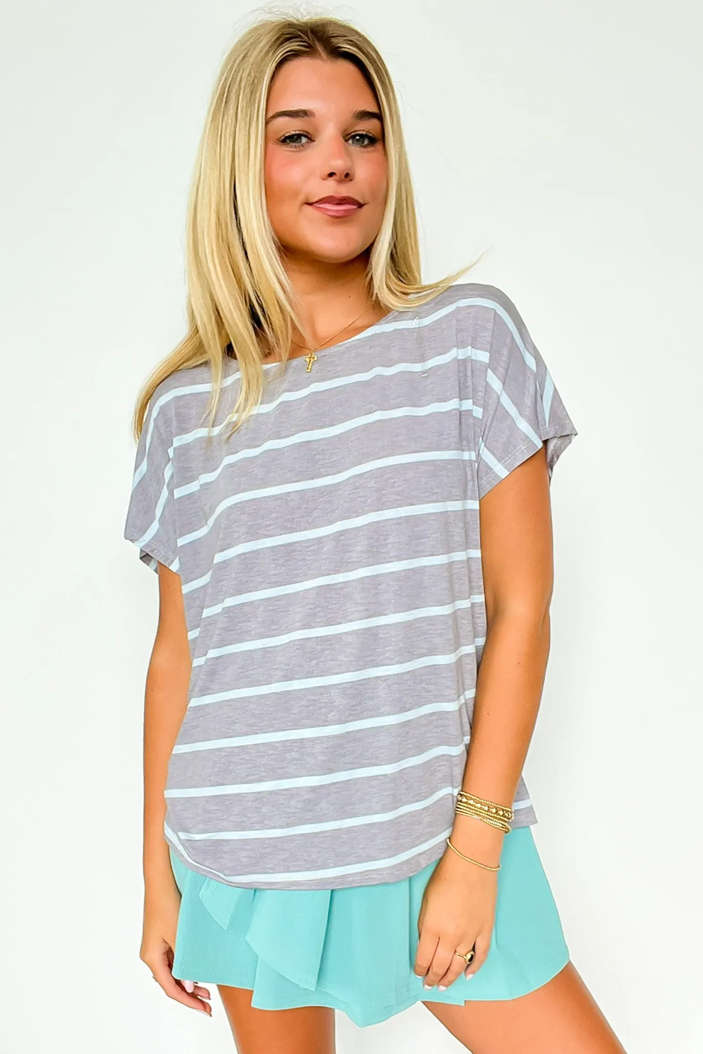 Selsey Dolman Sleeve Striped Top