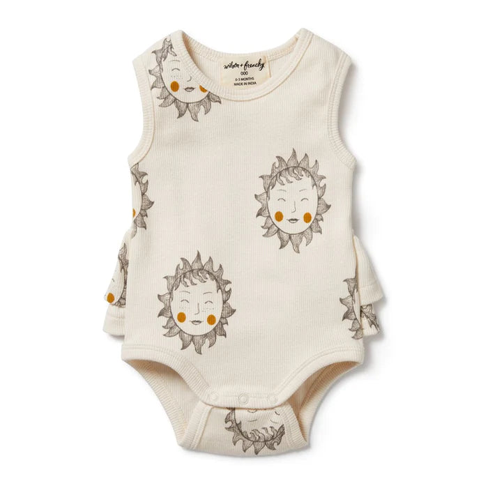 Shine On Me Organic Ruffle Bodysuit - Wilson & Frenchy - Results: Wilson & Frenchy Shine On Me Organic Ruffle Bodysuit