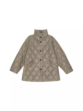 Shiny Quilted Jacket F8576