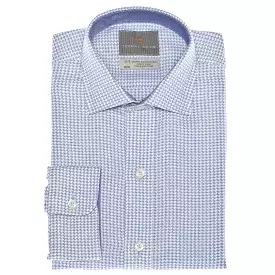 Small Boys Blue Solid Button Down Shirt