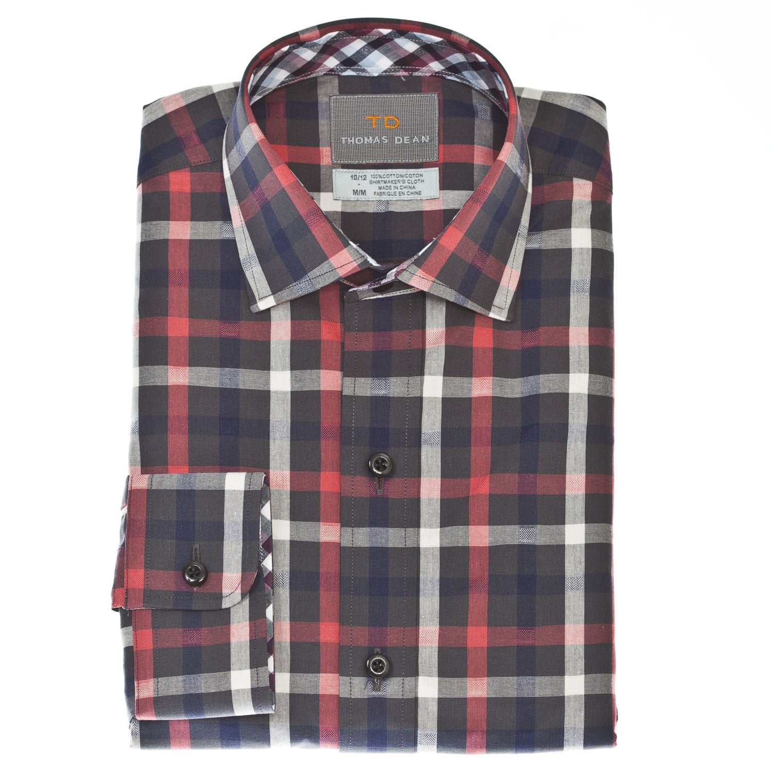 Boys Red Checkered Shirt