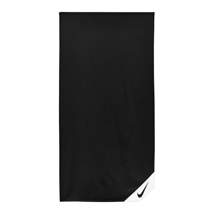 Small Nike Cooling Black Gym Towel