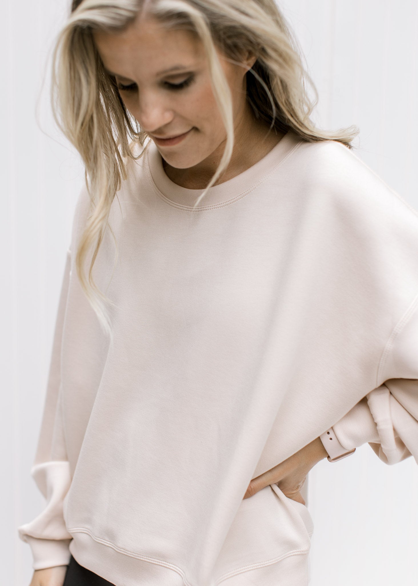 Soft Blush Sweatshirt