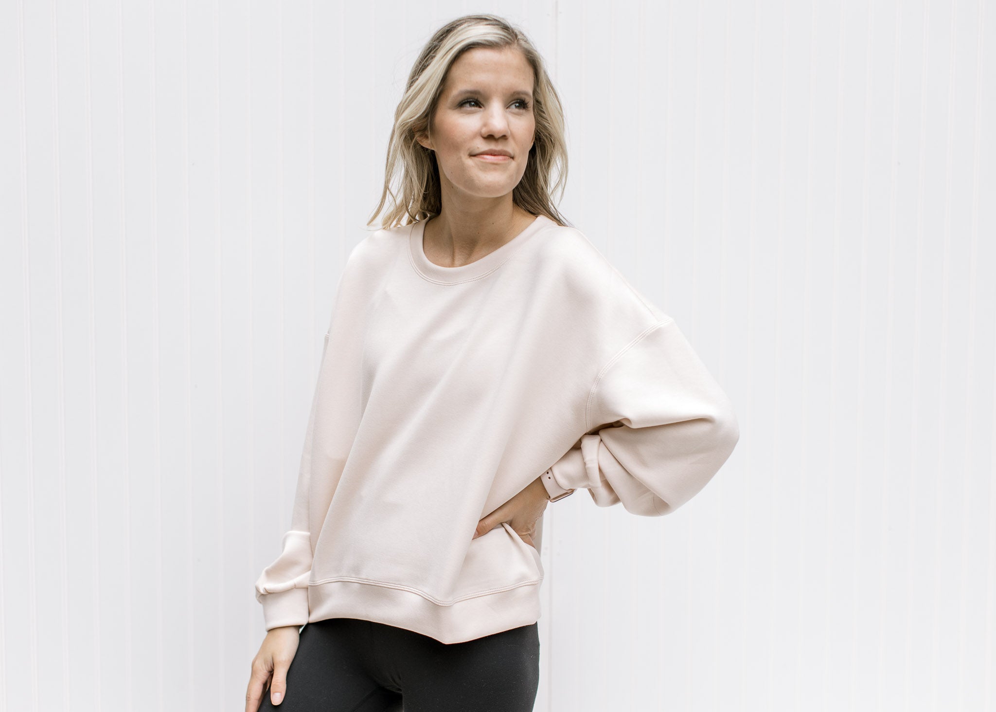 Soft Blush Sweatshirt