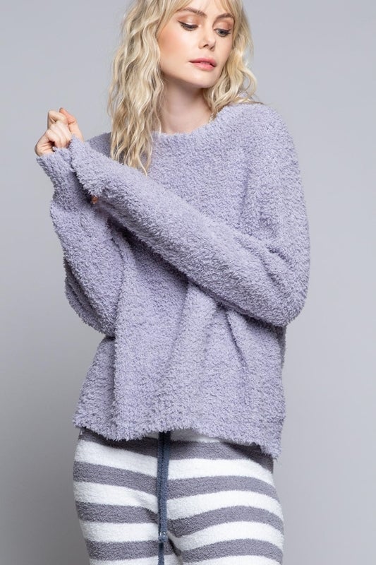 Soft fuzzy sweater