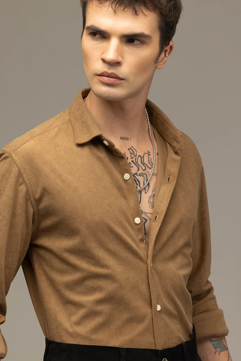 Soft sailing brown shirt