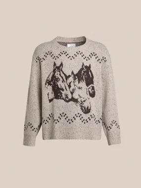 Speckled Horse Sweater Knit