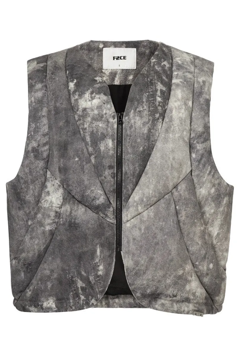 Splatter Utility Puffer Vest