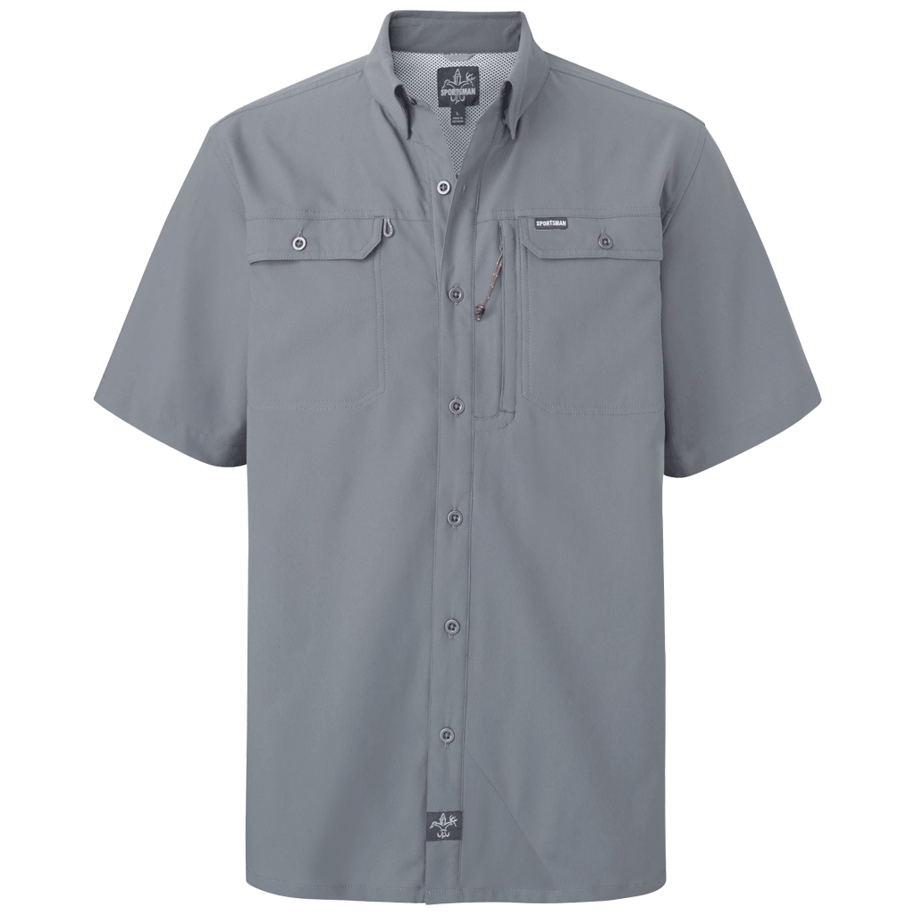 Spooler Fishing Shirt: Short Sleeve Performance Shirt