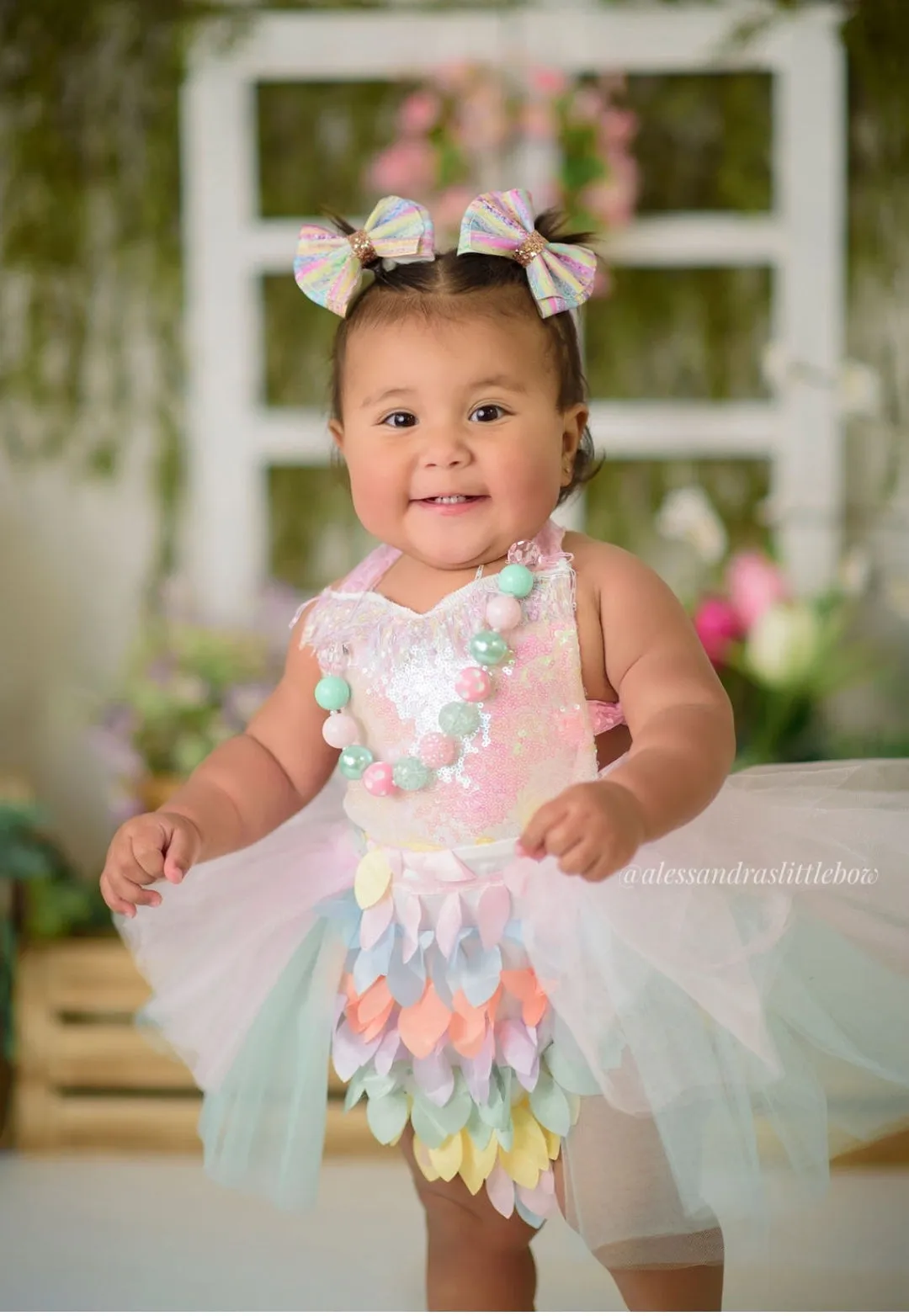 Tutu Romper Fit for a Spring Princess