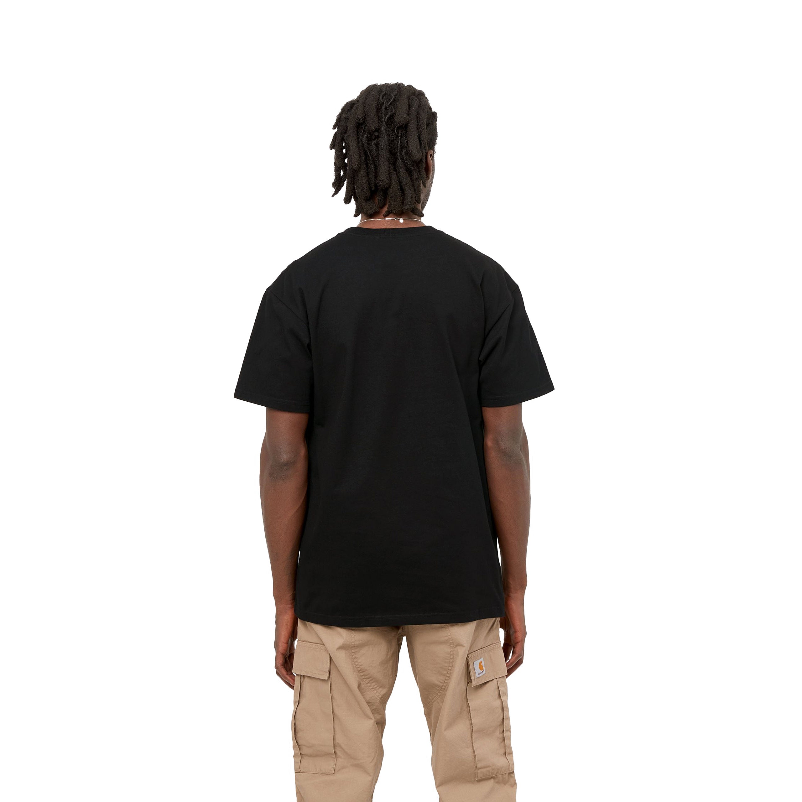 S/S CHASE T-SHIRT | Black and Gold