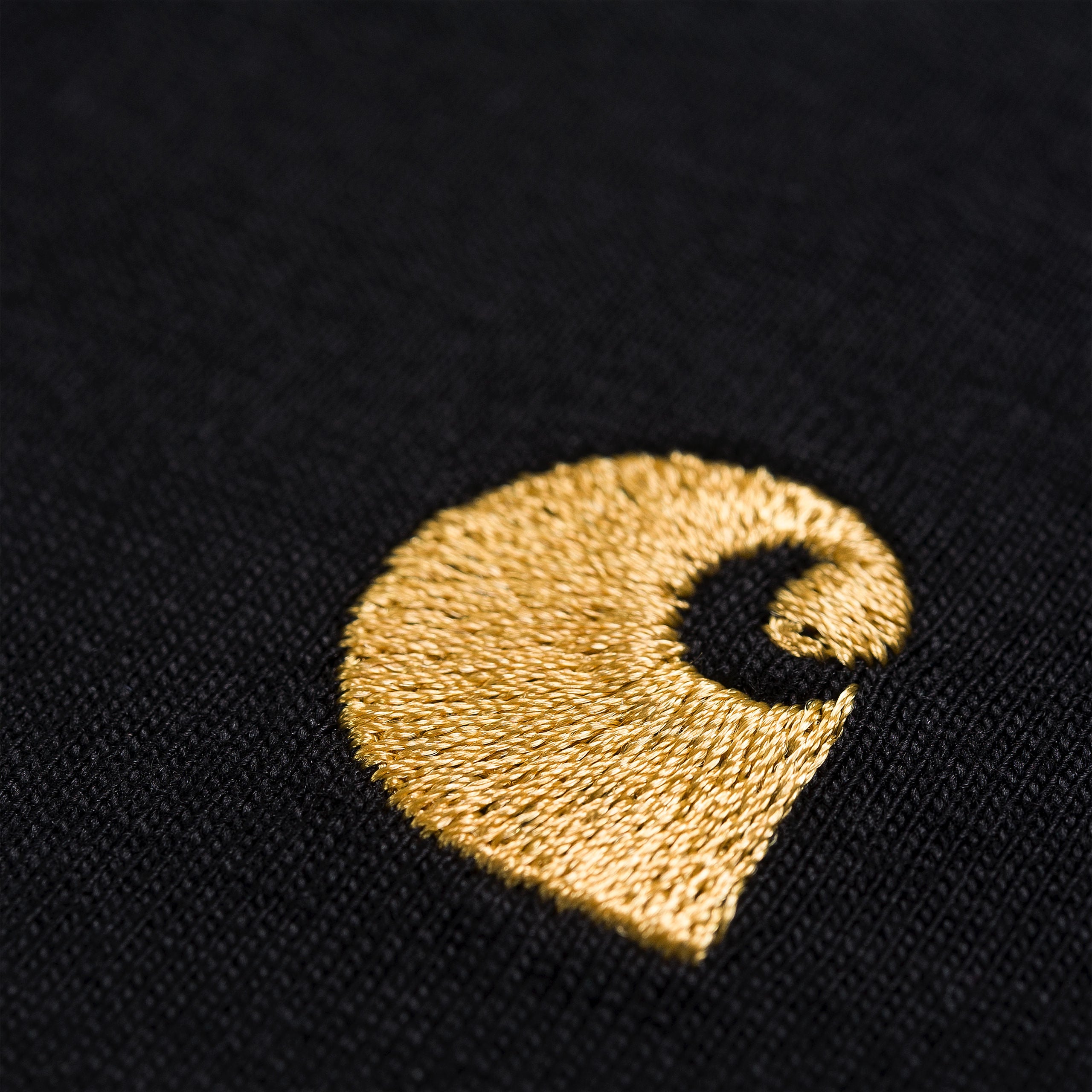 S/S CHASE T-SHIRT | Black and Gold