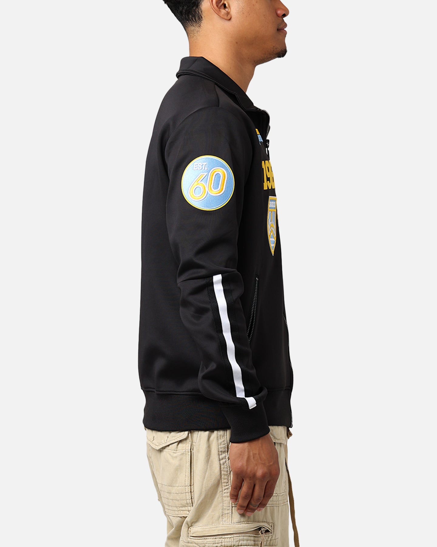 Standard Los Angeles Chargers Fast Lane Track Jacket Black