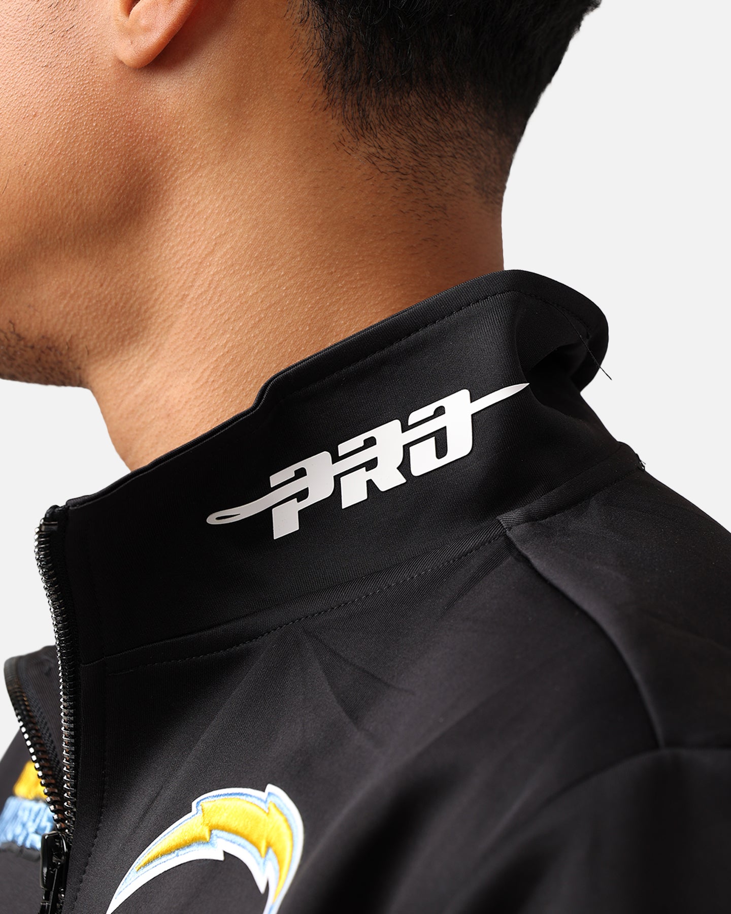 Standard Los Angeles Chargers Fast Lane Track Jacket Black