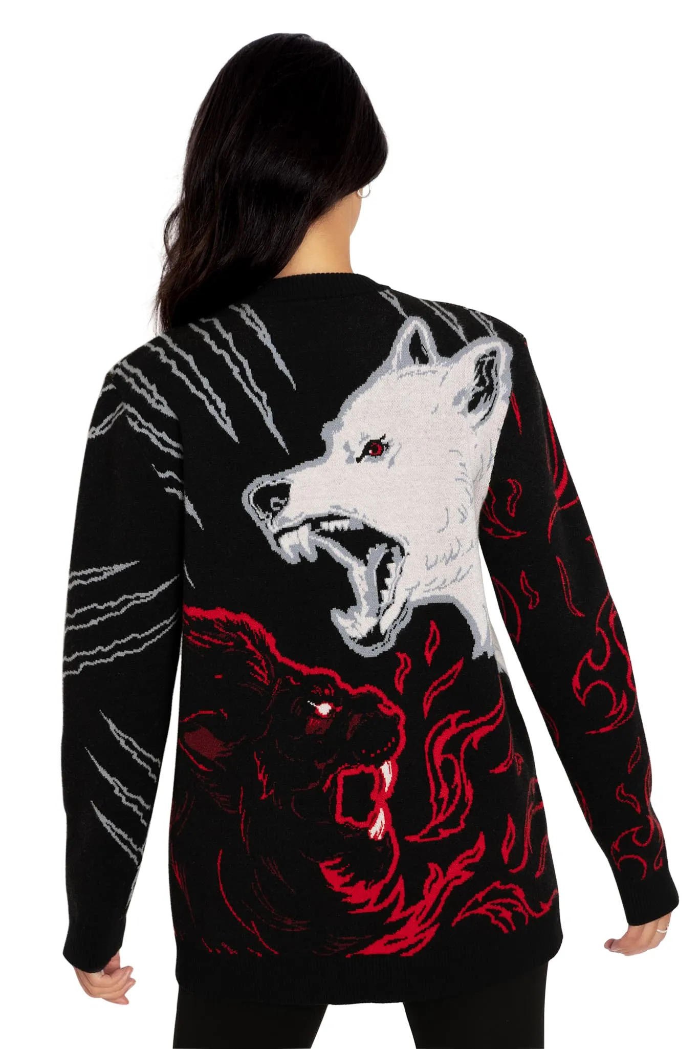 Stark Lannister Knit Oversized Sweater