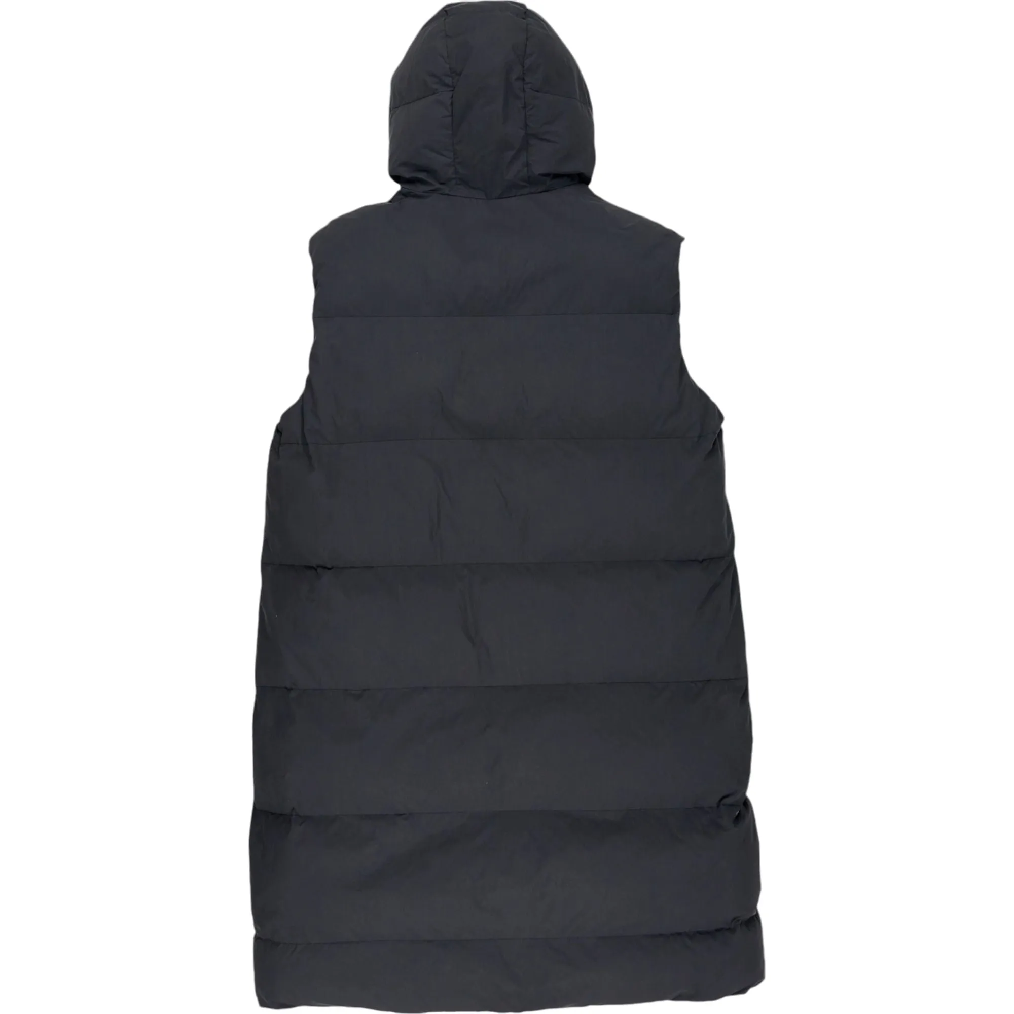 Studio Nicholson Black Hazan SNW Ecodown Hooded Sleeveless Coat