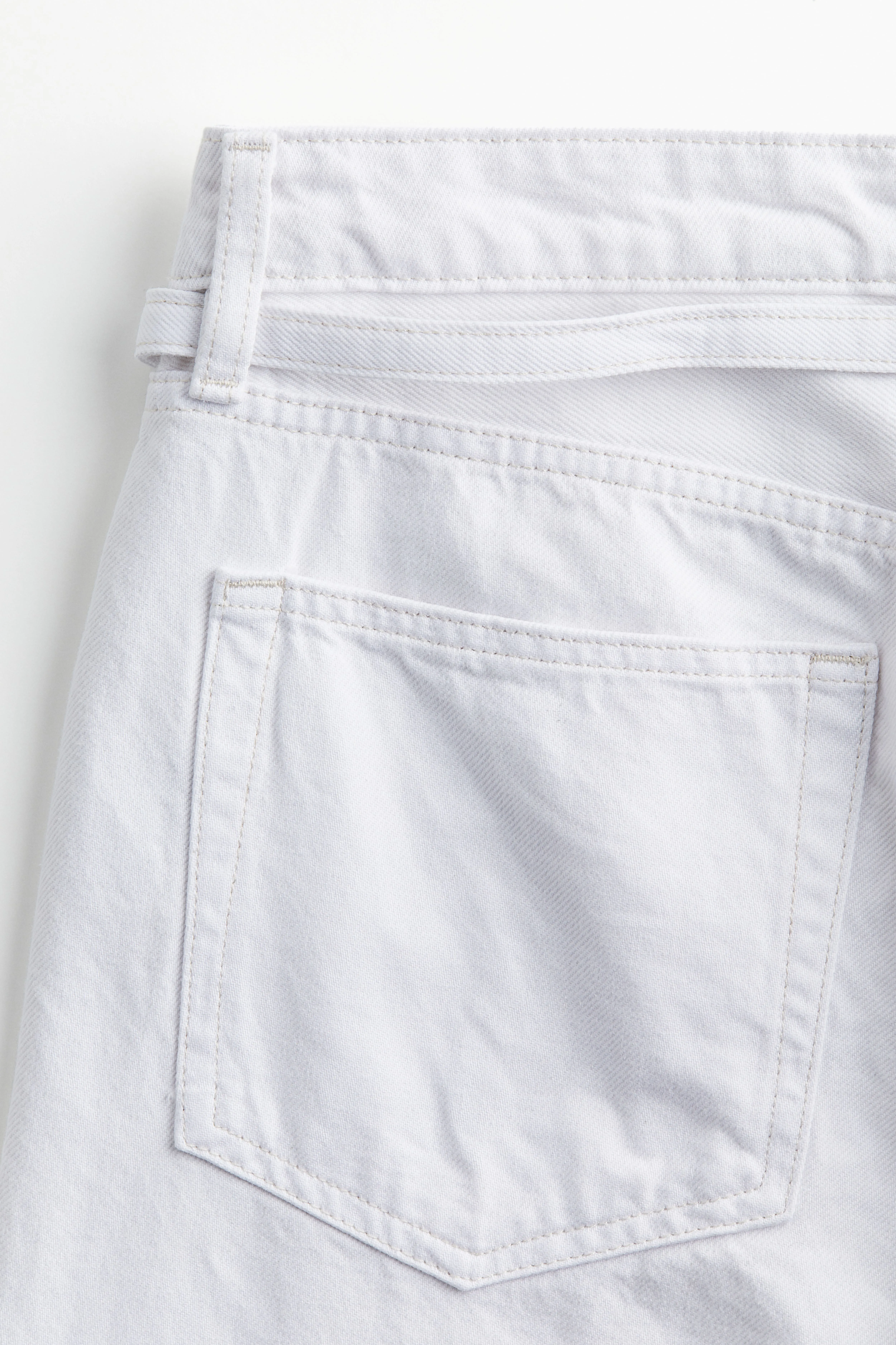 Low Waist White Ladies Super Baggy Low Jeans - Extra-Long Legs - H&M GB