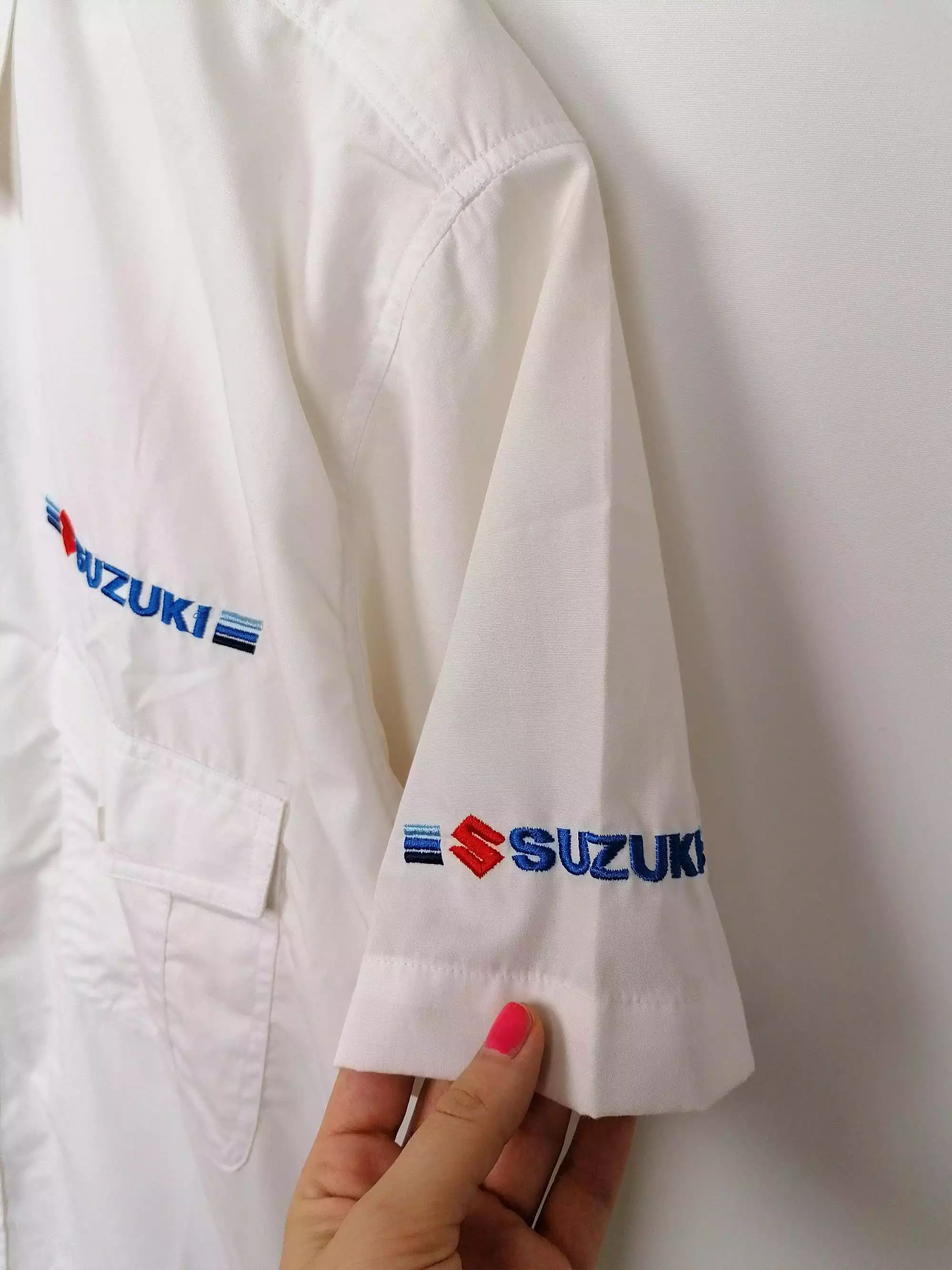 Suzuki Team White Shirt - M-L size