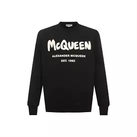 Sweatshirt with ALEXANDER MCQUEEN logo.