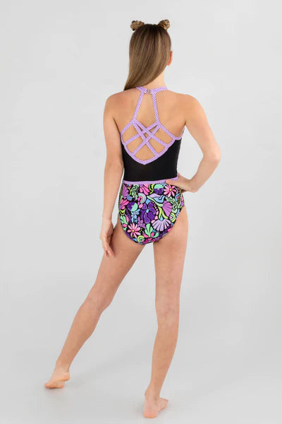 Sylvia P Mod Squad Leotard - Google SEO optimized result: Sylvia P trendy leotard in Mod Squad design