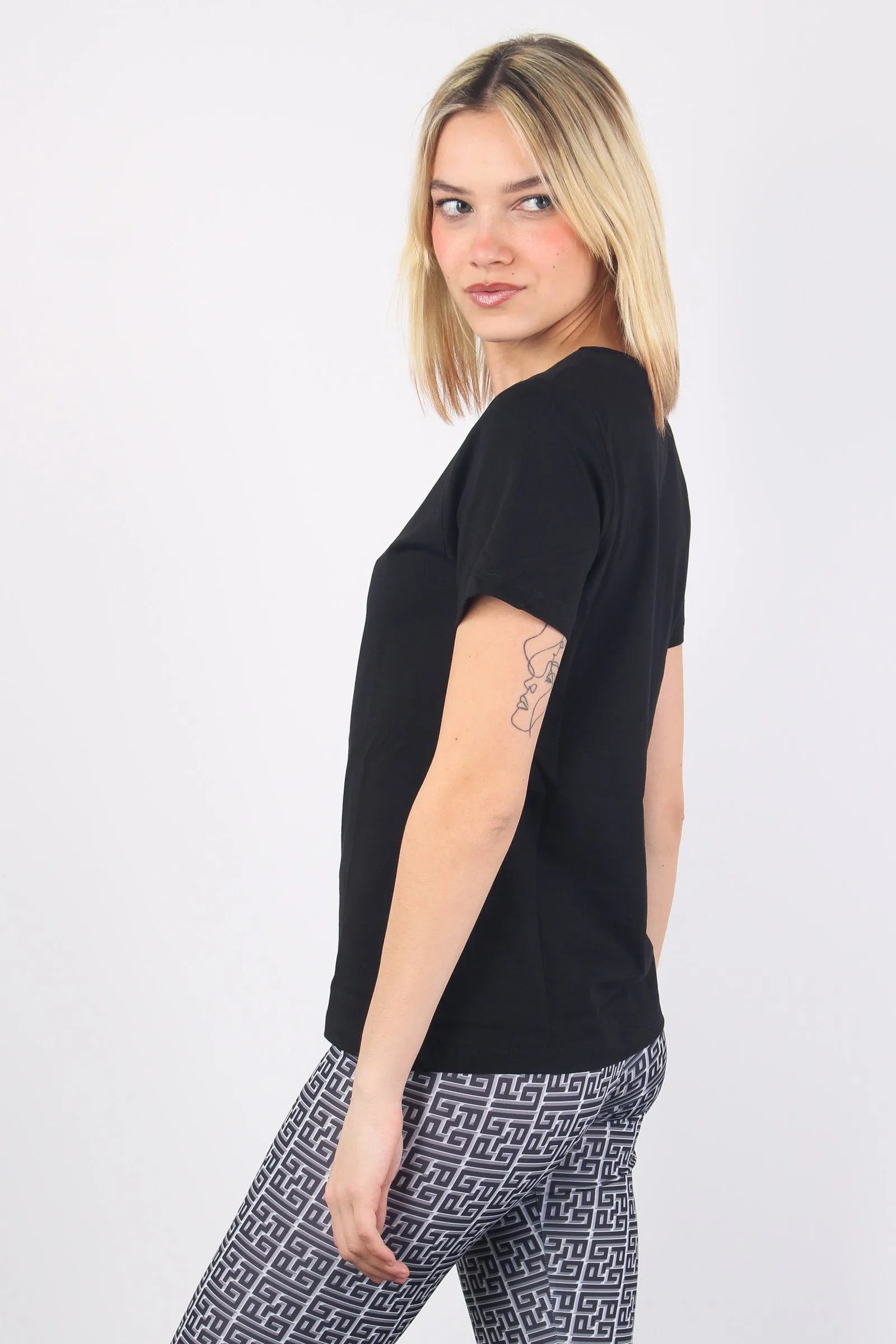 Black Slim Fit T-shirt