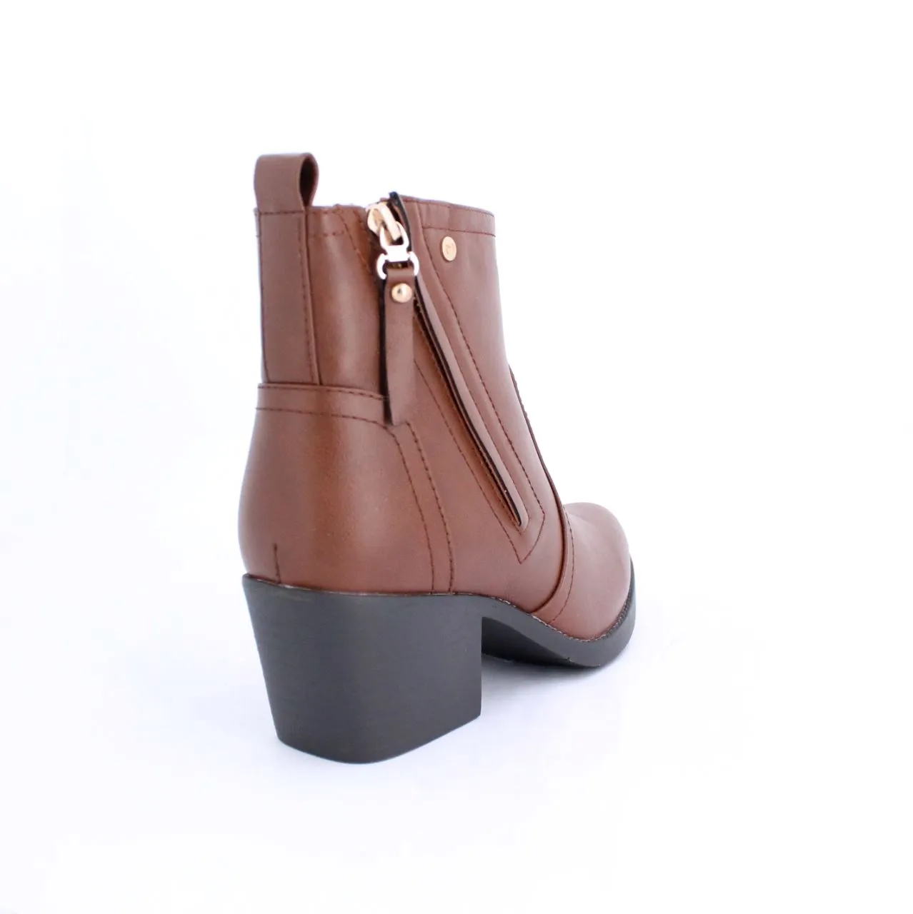 Tan Lanli Ankle Boot