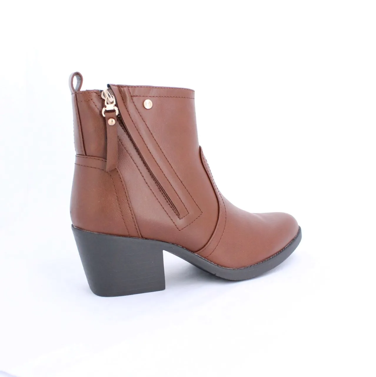 Tan Lanli Ankle Boot