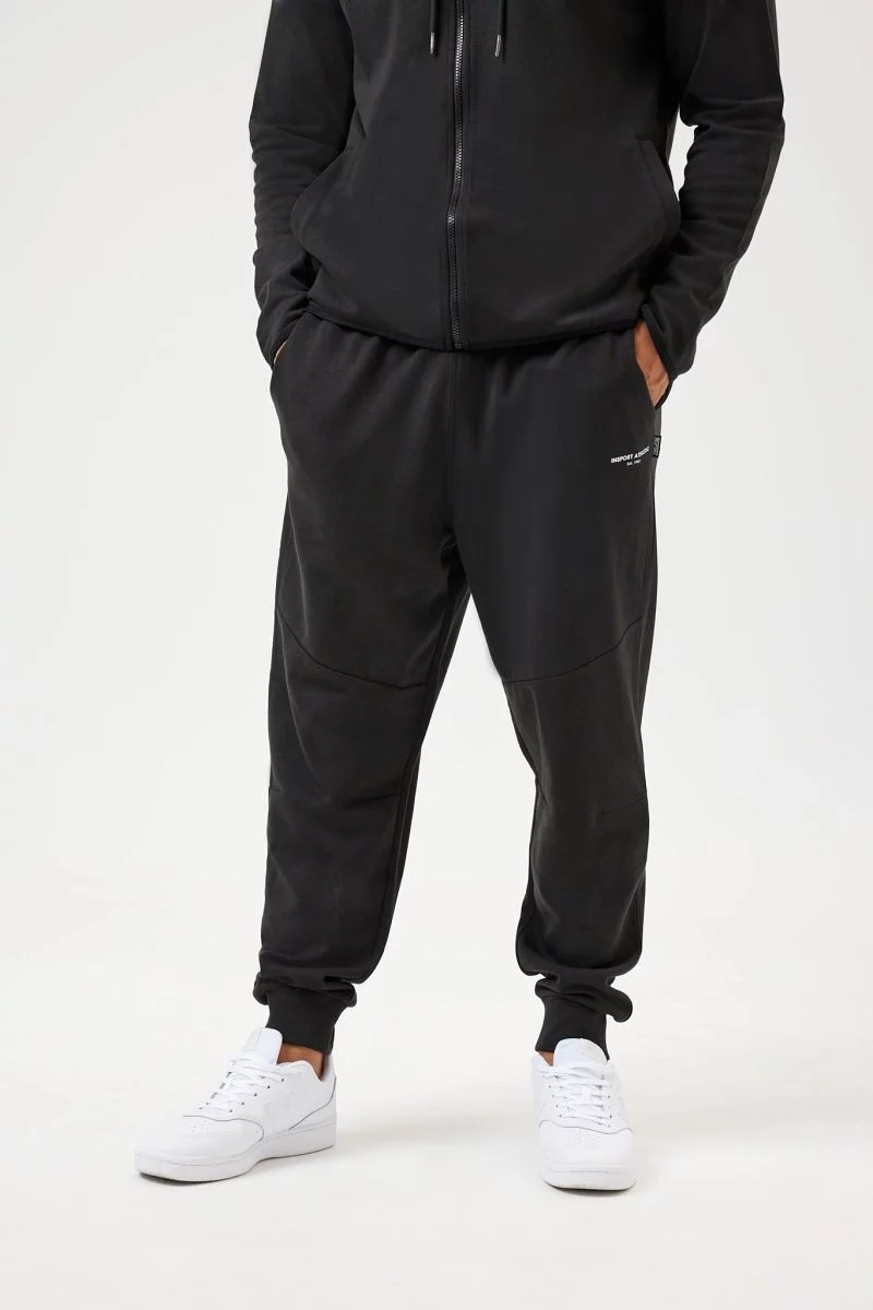 TEC FLEECE BLACK TRACKPANT - Buy INSPORT Men's Trackpants Online