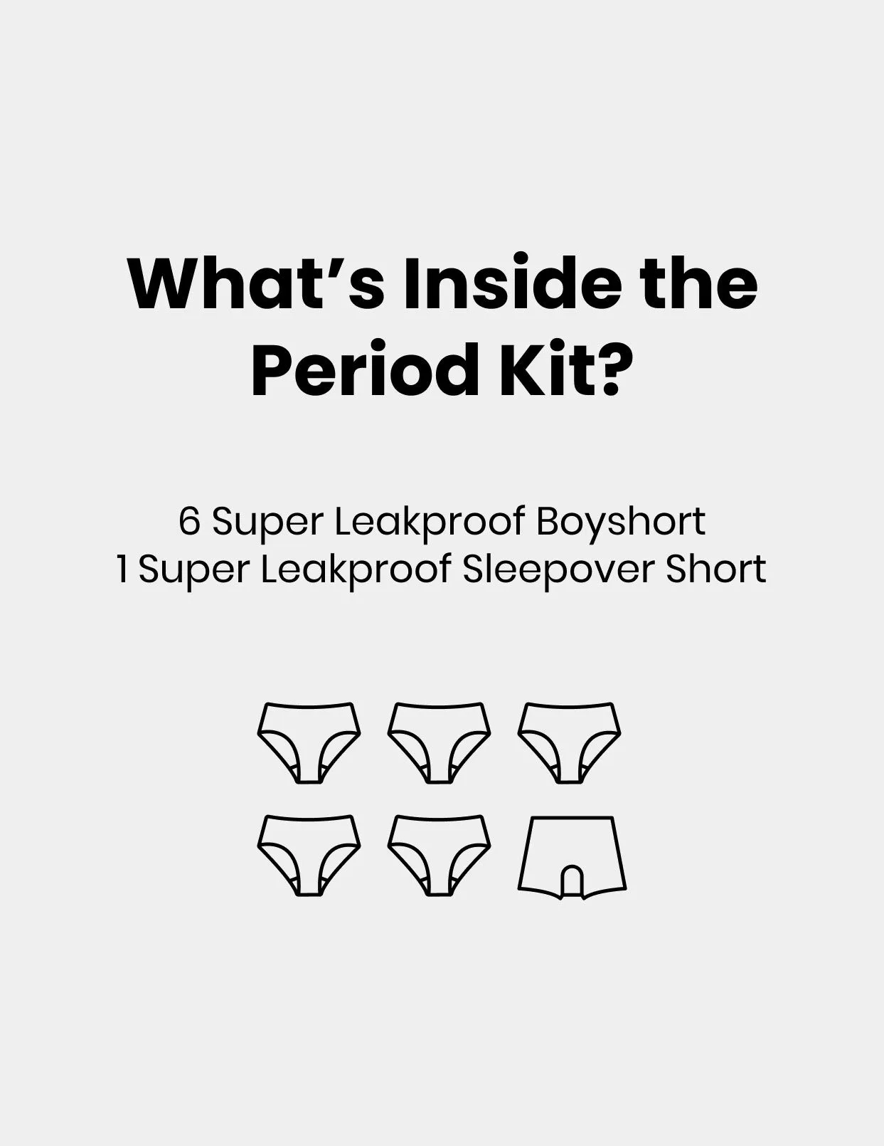 Teen Period Kit Boyshort