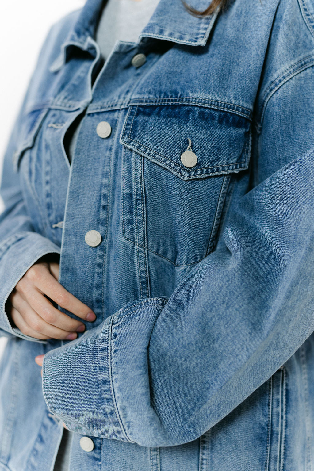 The Foxy Club Denim Jacket - Buy the trendy Foxy Club Denim Jacket online now! Stay stylish with this must-have denim jacket fro