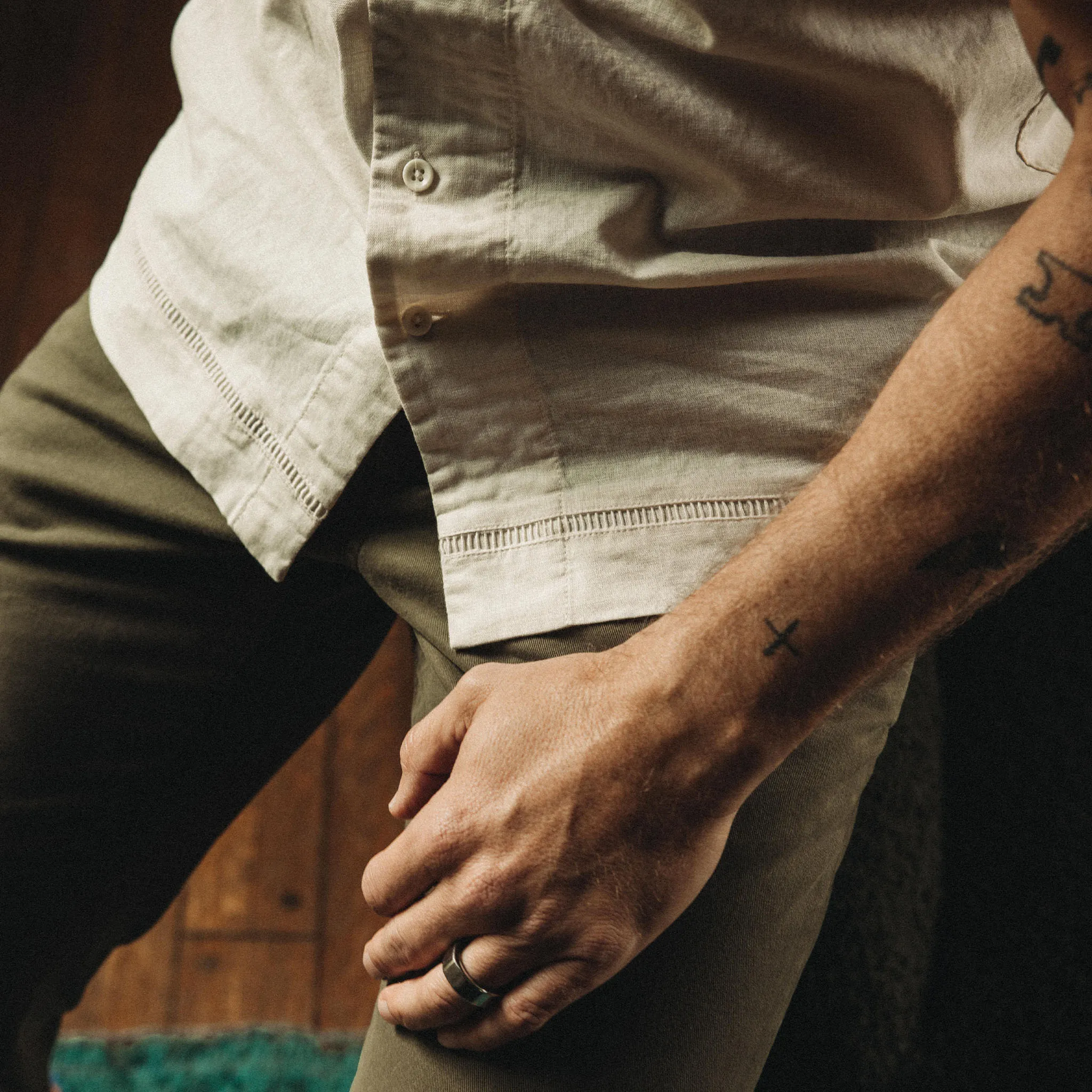 The Hawthorne Short Sleeve Shirt in Birch