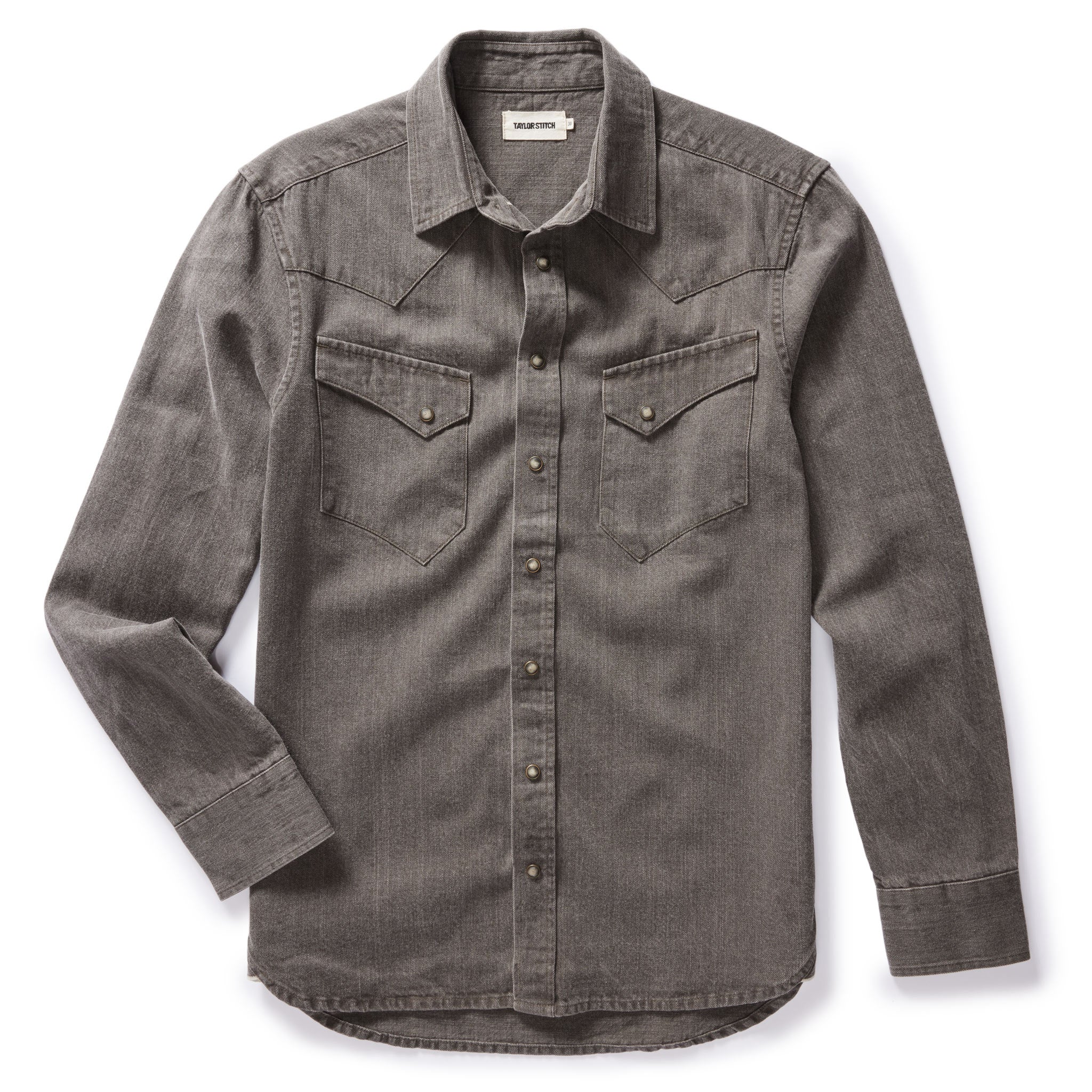 The Western Shirt in Soil Pigment Selvage Denim - Results: