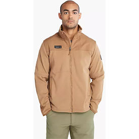 Timberland Pro Men's Full Zip Fleece Jacket in Wheat