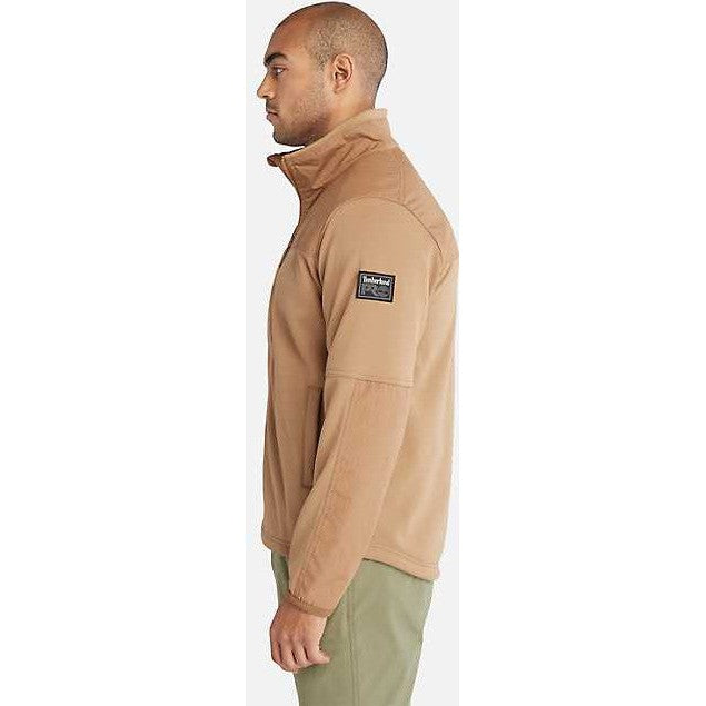 Timberland Pro Men's Full Zip Fleece Jacket in Wheat