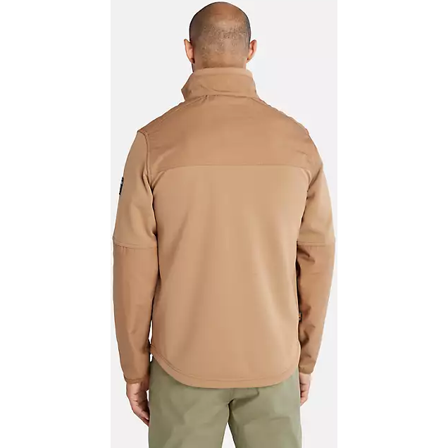 Timberland Pro Men's Full Zip Fleece Jacket in Wheat