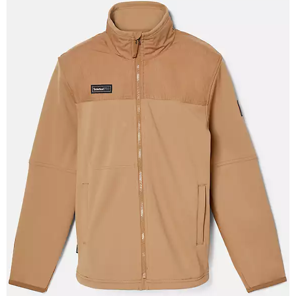 Timberland Pro Men's Full Zip Fleece Jacket in Wheat