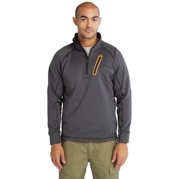 Timberland Pro Men's Reaxion 1/4 Fleece Jacket - Charcoal