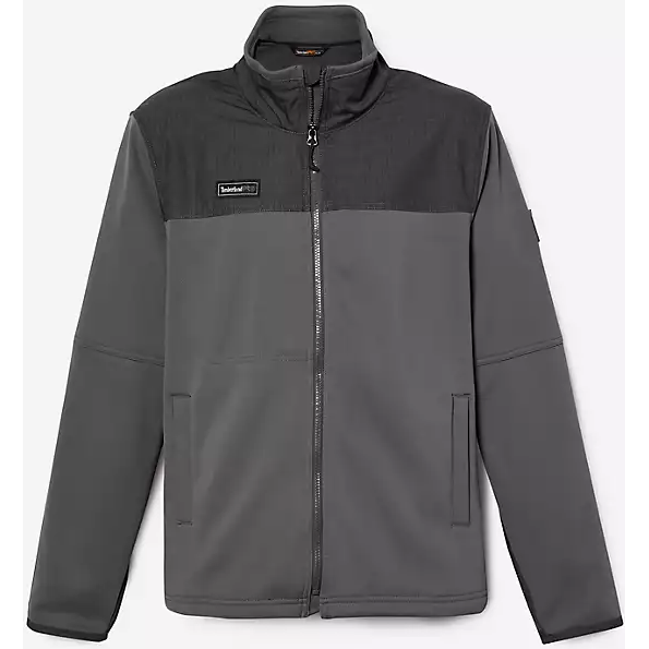 Timberland Pro Trailwind Full Zip Fleece Jacket - Asphalt - TB0A644NBS5