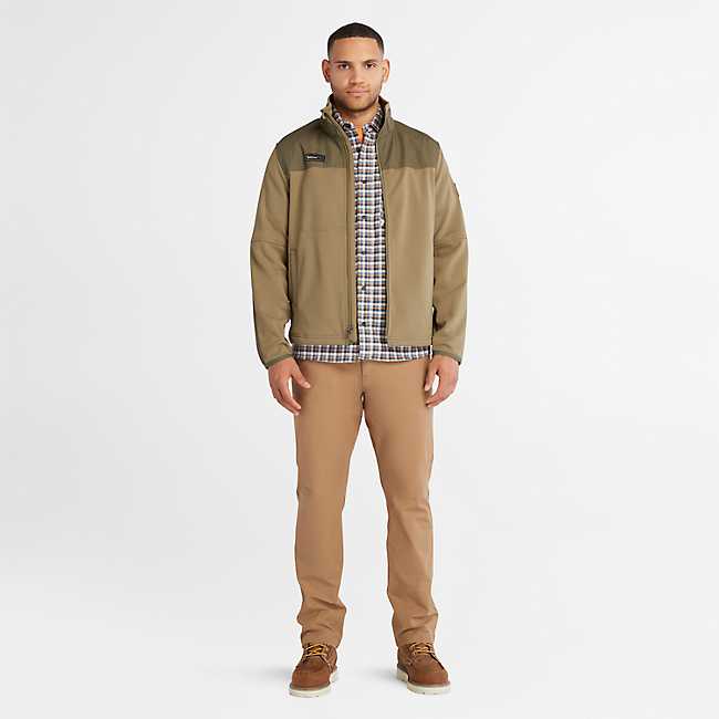 Timberland Pro Trailwind Full Zip Fleece Jacket (Burnt Olive) - TB0A644N360