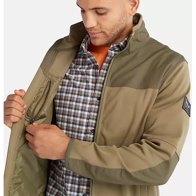 Timberland Pro Trailwind Full Zip Fleece Jacket (Burnt Olive) - TB0A644N360