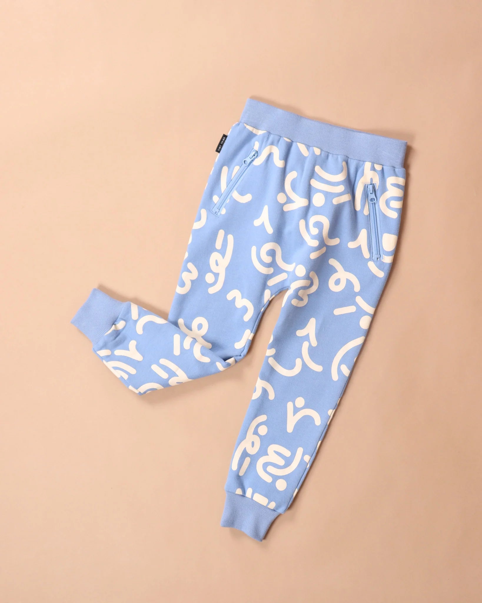 Tiny Tribe toddler sweatpants for wiggling