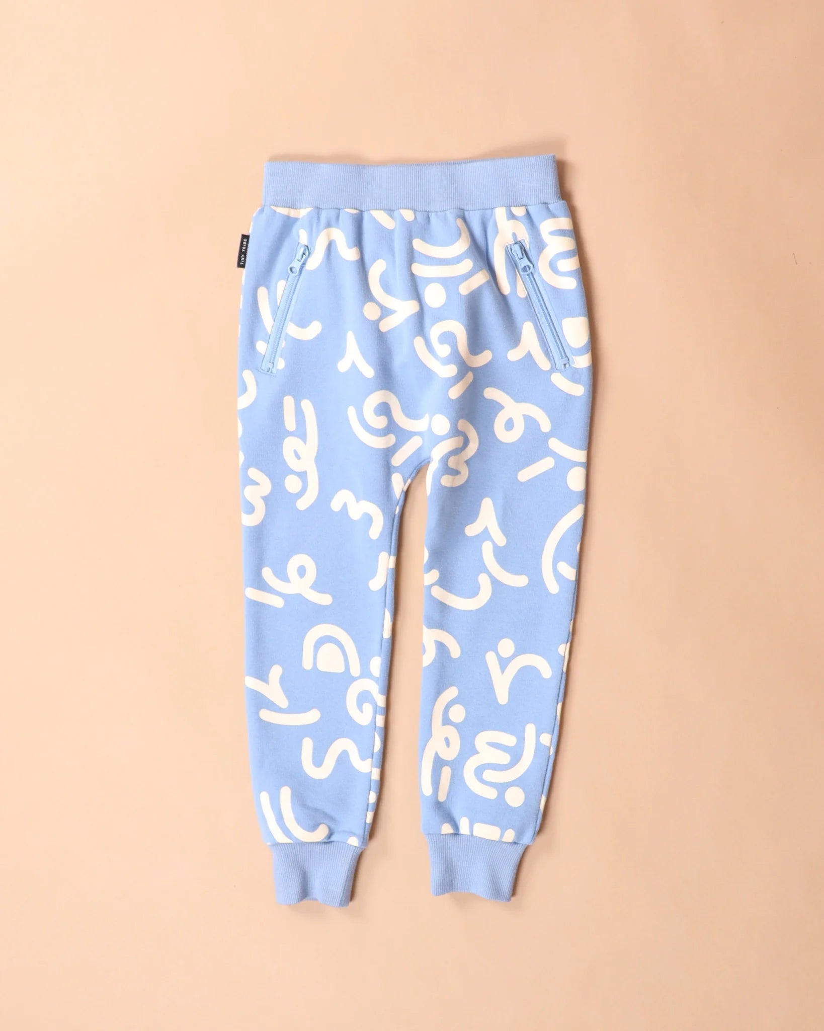 Tiny Tribe toddler sweatpants for wiggling