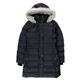 Tommy Hilfiger Black Hooded Quilted Jacket