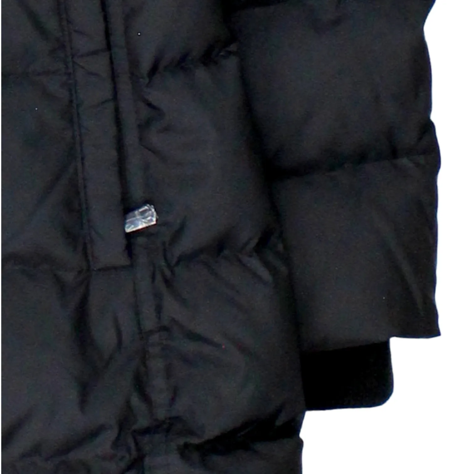 Tommy Hilfiger Black Hooded Quilted Jacket