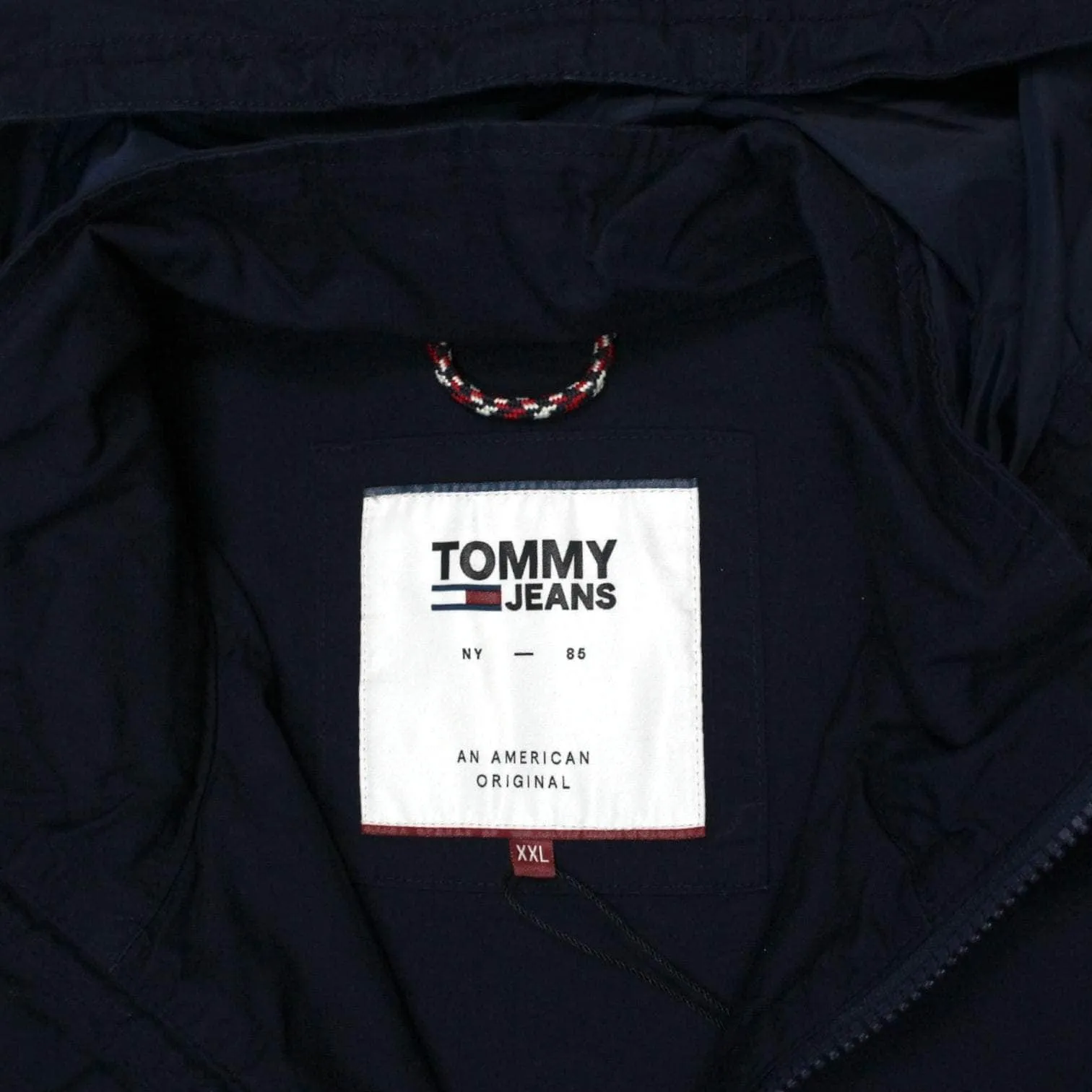 Tommy Hilfiger Navy Hooded Winter Coat